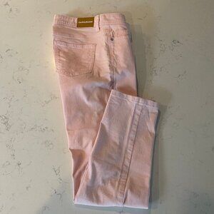 Calvin Klein Jeans Casual 5 Pocket Cotton Jeans Soft Bubblegum Pink Sz 4